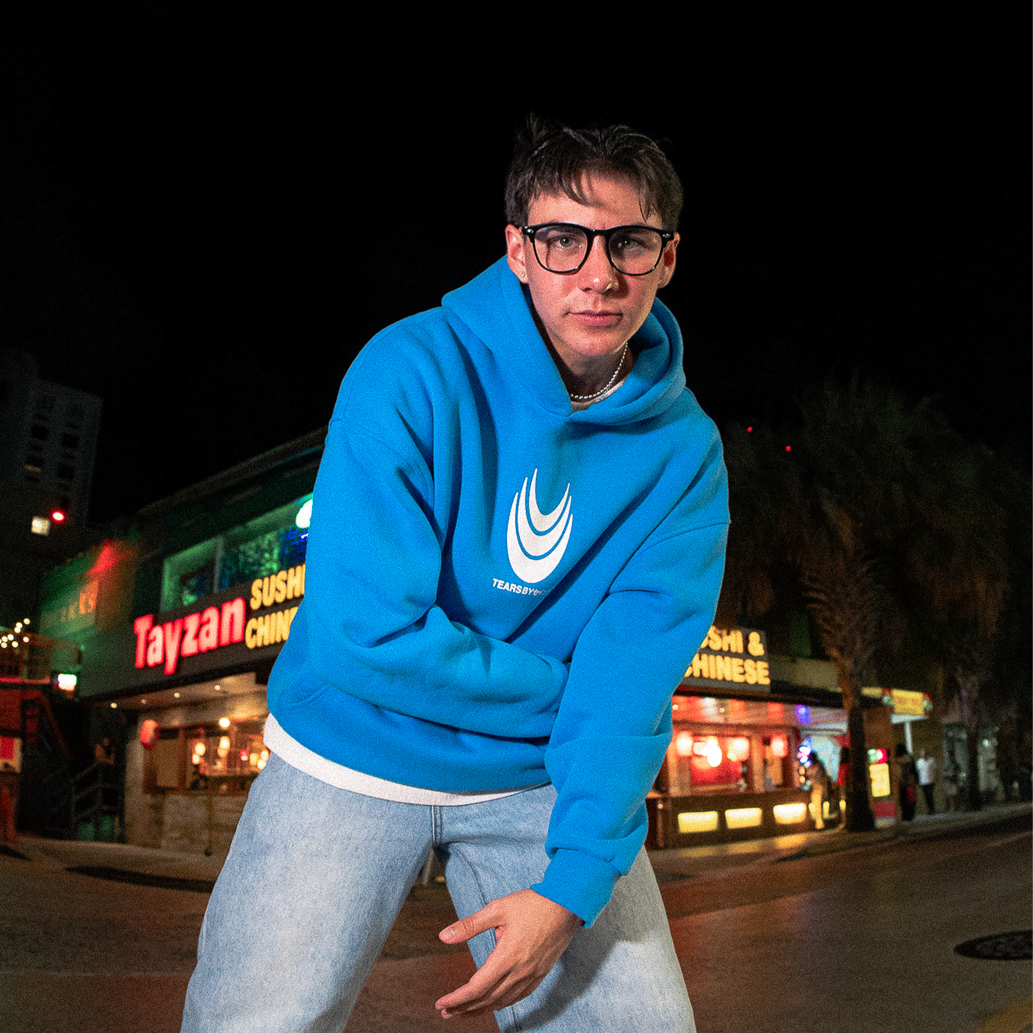 PROJECT 404 HOODIE (SKY BLUE)