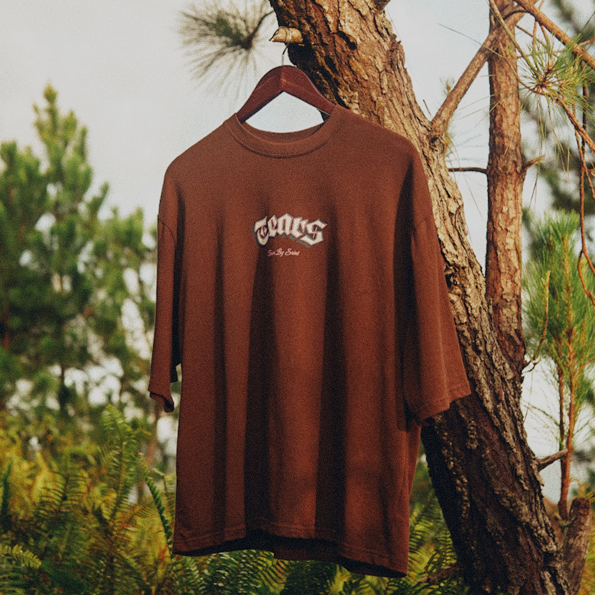 NEW BUTTERFLY TEE V3 BROWN