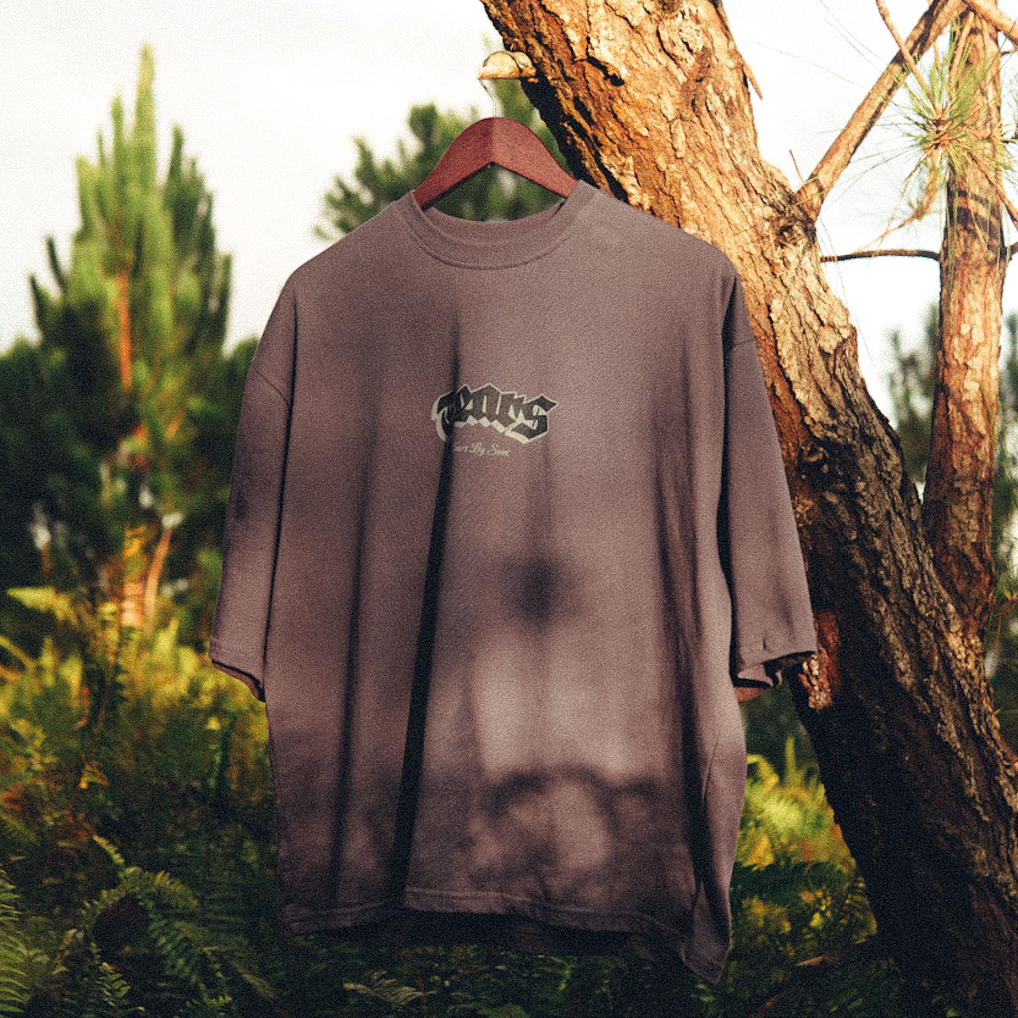 NEW BUTTERFLY TEE V3 GRAY