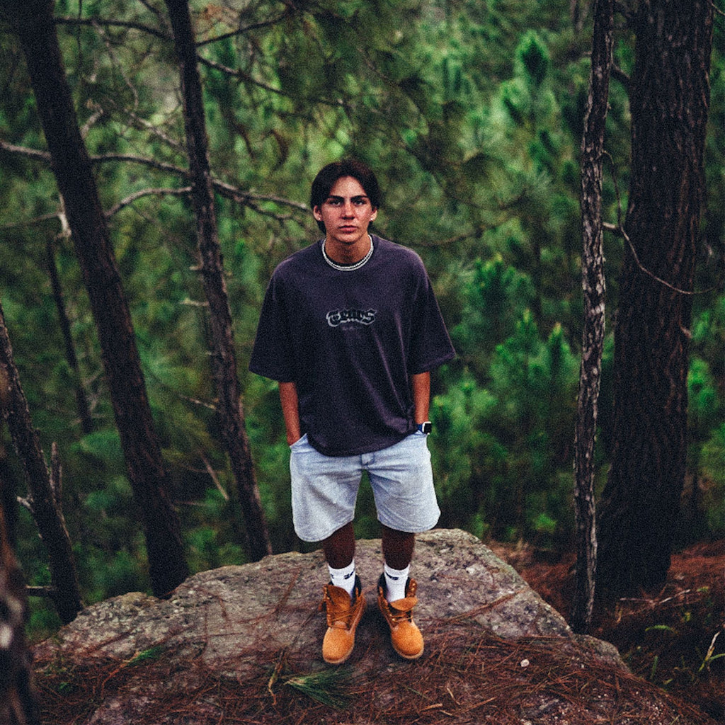 NEW BUTTERFLY TEE V3 GRAY